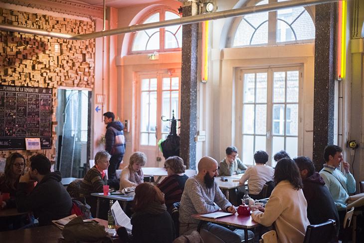 La salle d’animation de la lingerie