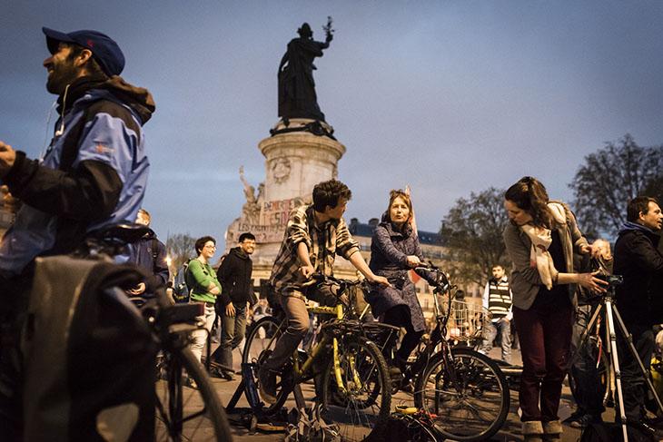 L'écologie est en marche, place de la République