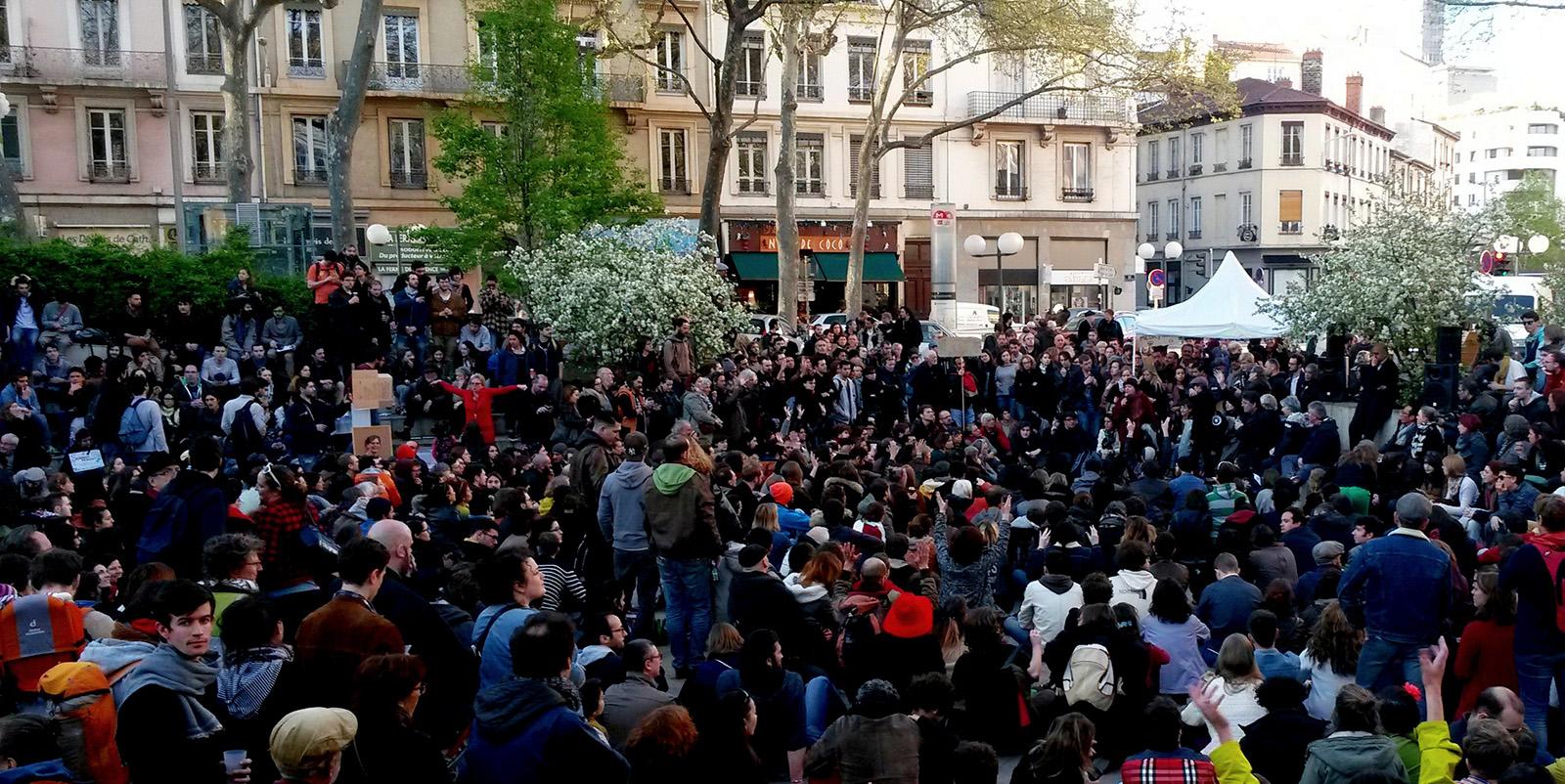 A Lyon, l’extrême droite s’attaque à Nuit Debout 