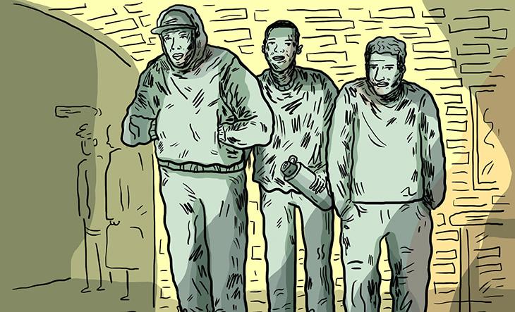 Les « maudou » dealent des galettes de crack dans le métro.