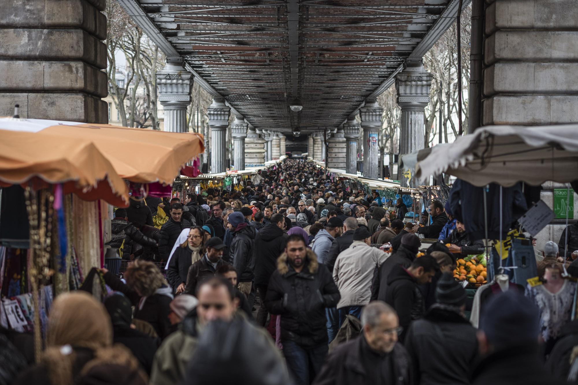 Jour de marché.