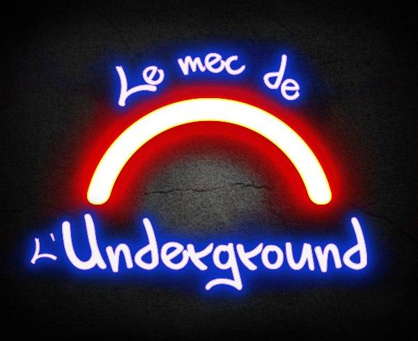 Le mec de l’underground fait sa pub...