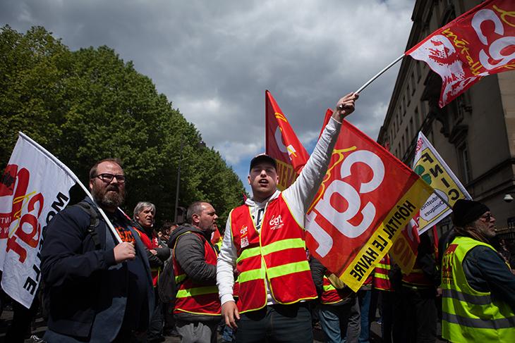 Entre le « cortège de tête » et la CGT, ce n'est pas le grand amour.