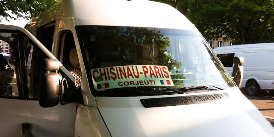 Paris - Chisinau, 2.506 kilomètres.