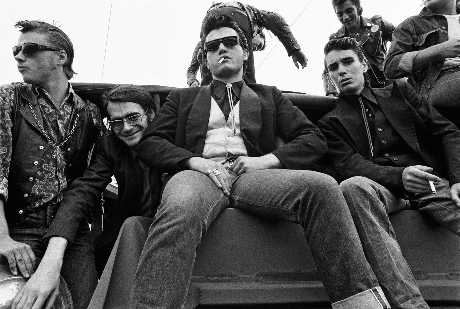 Photos : Les blousons noirs dans le Paris des 70’s