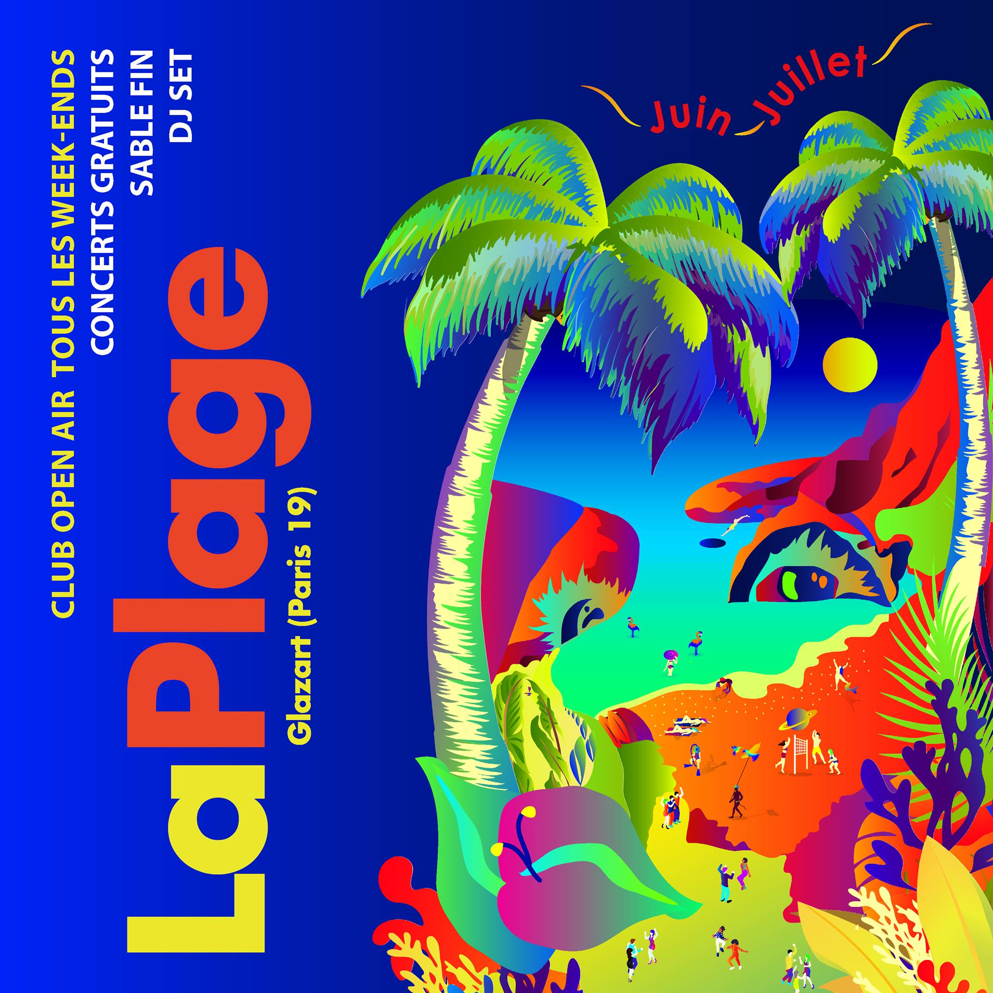 LaPlage de Glazart | Du 2 juin au 1er octobre