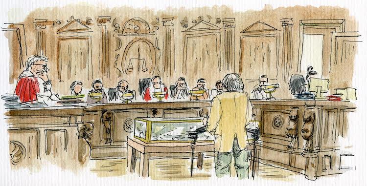 Le commandant de police n'en revient toujours pas de la qualité des billets de Patrom