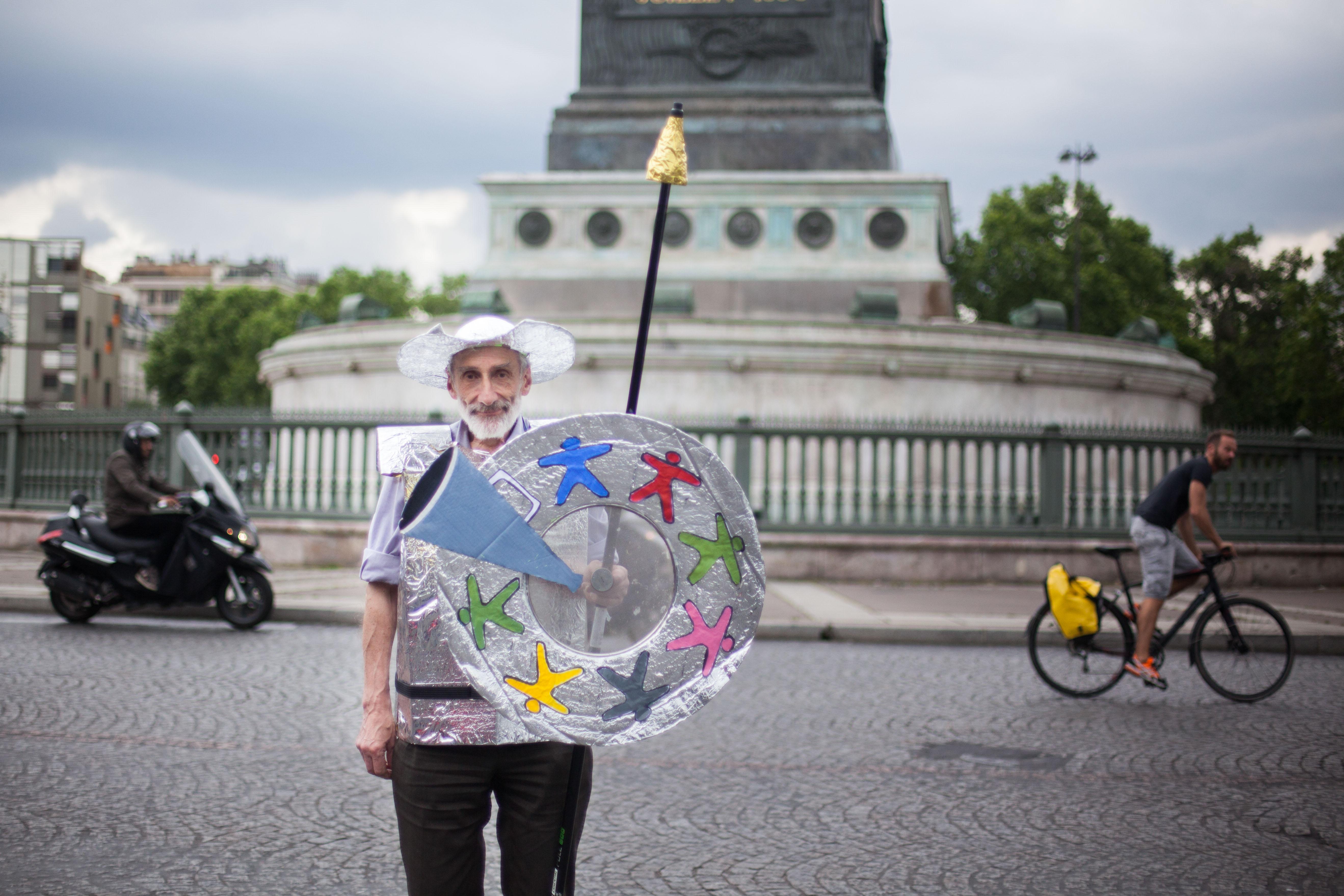 «  J'ai fait ce déguisement moi-même l'année dernière. »