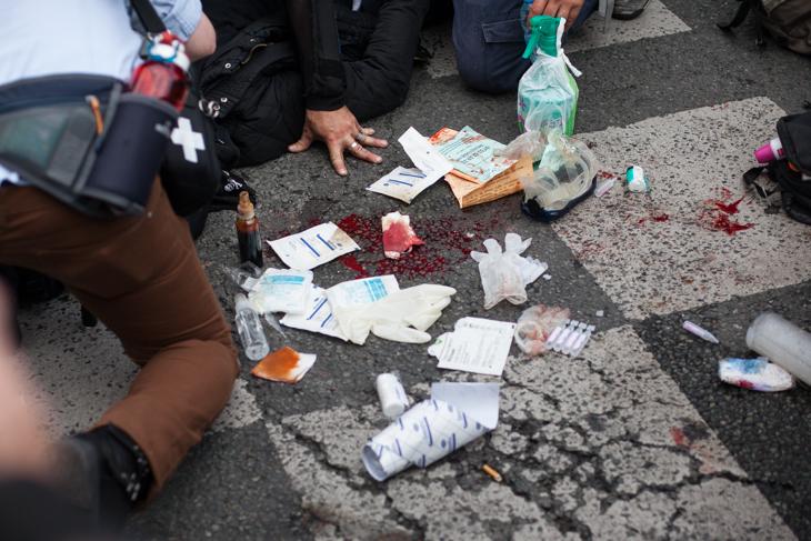 Un homme touché dans le dos risque la paralysi