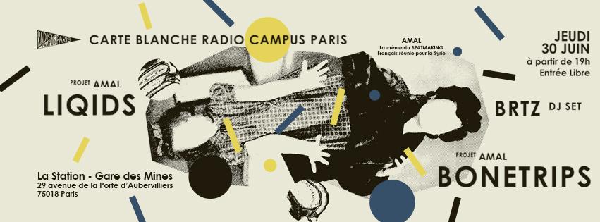 Soirée de clôture RadioCampus Paris | La Station