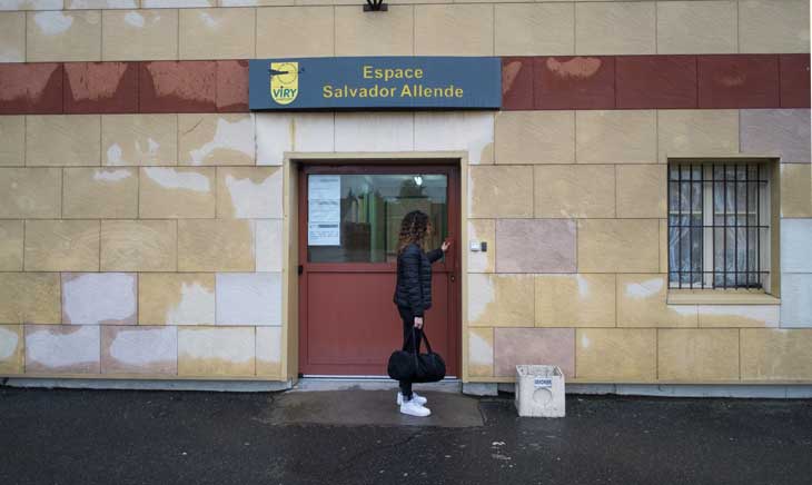 Avant d'enfiler les gants.