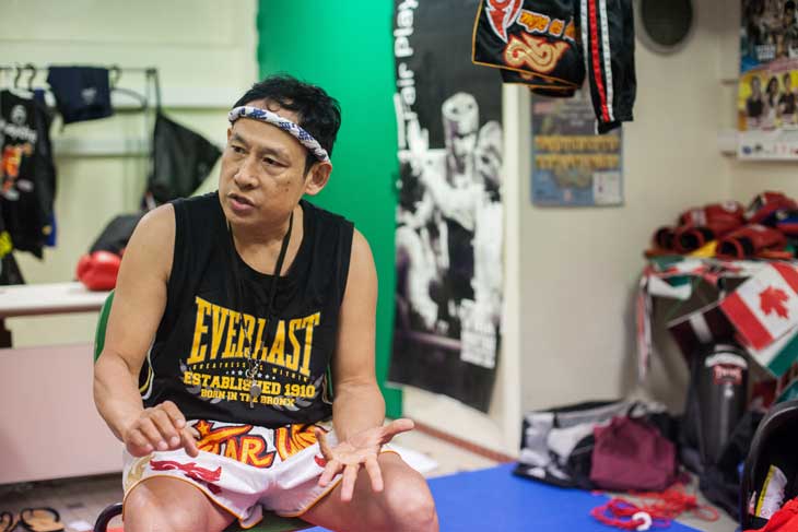 L'entraîneur de Kalissa.