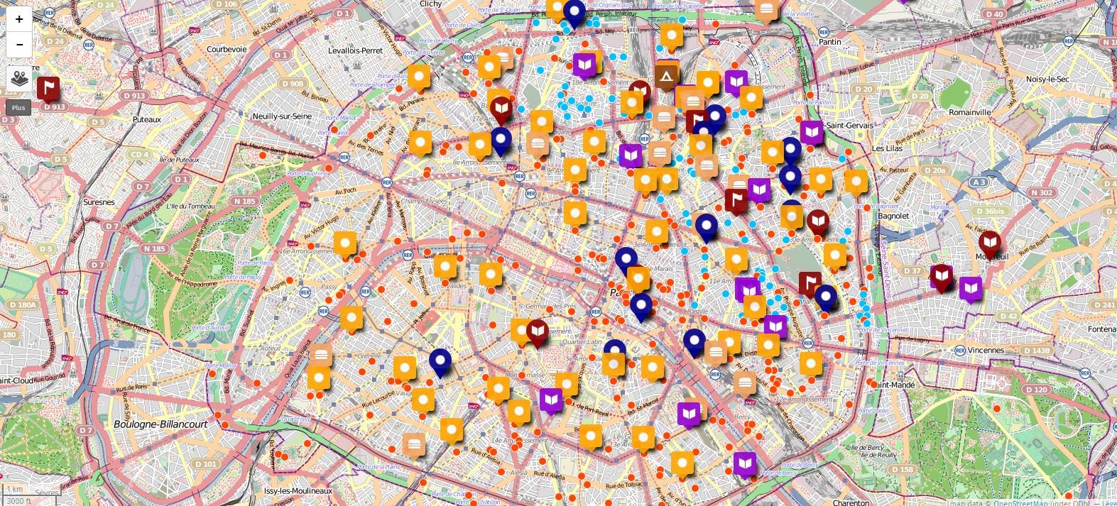 Welcome Map, une carte pour aider les réfugiés de Paris
