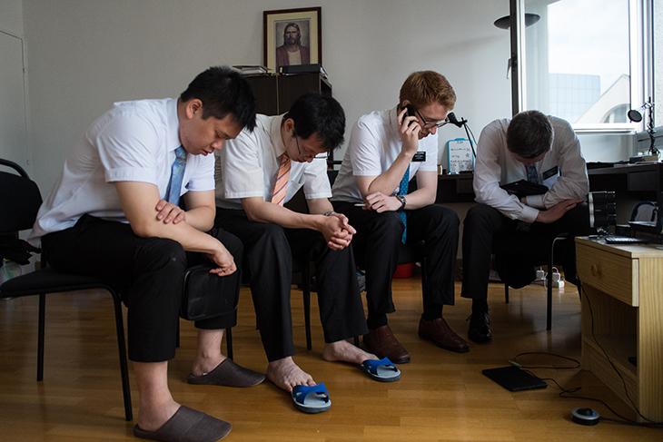 La team se fait une petite call conférence.