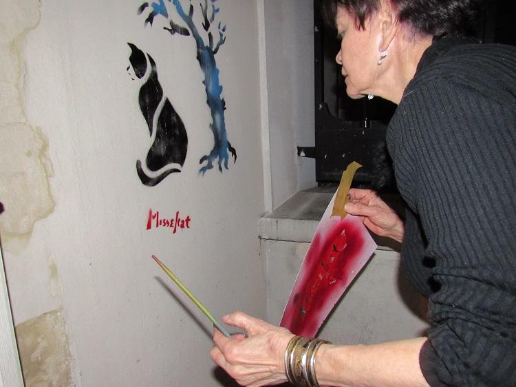 Missekat, en plein rodéo vandale