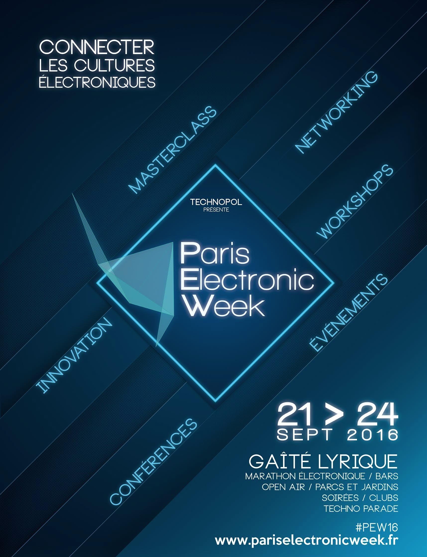 Paris Electronic Week | Du 21 au 24 septembre
