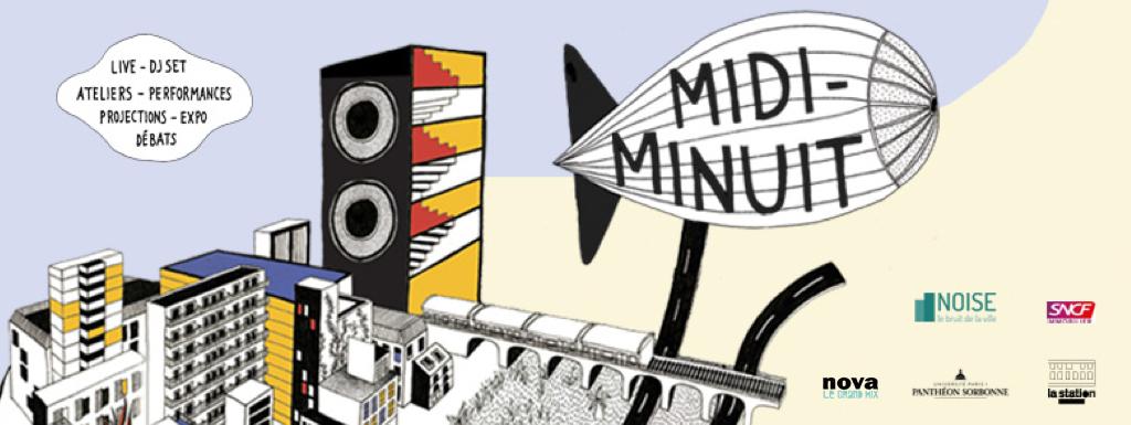 Soirée Midi-Minuit | Les 5 ans de Noise La Ville | 1er octobre