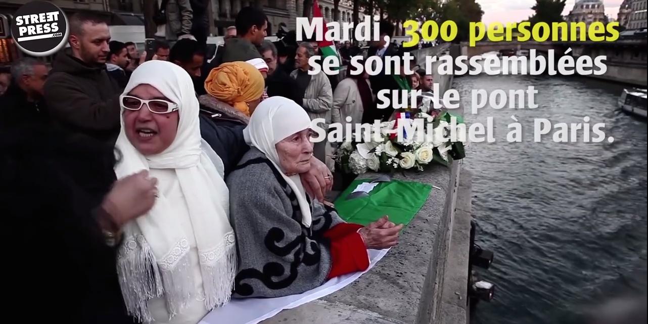 300 personnes ont commémoré le massacre du 17 octobre 1961