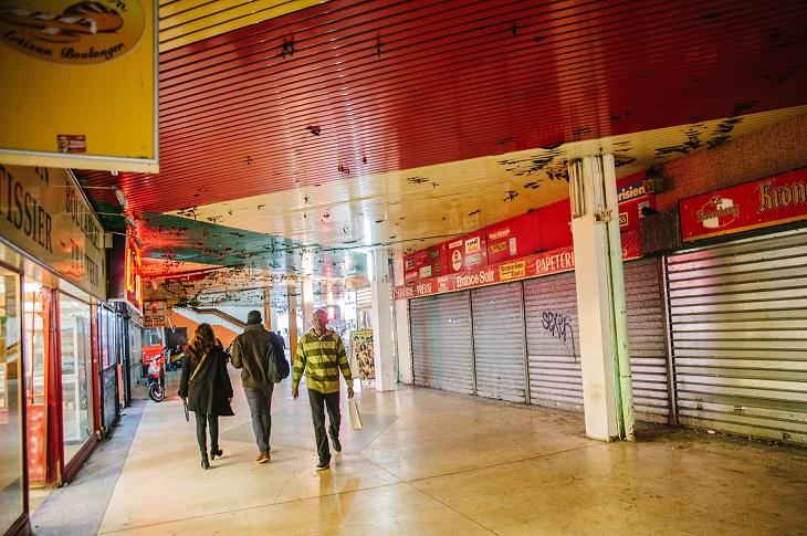 La galerie marchande..