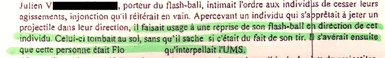 Extrait de l'ordonnance de renvo
