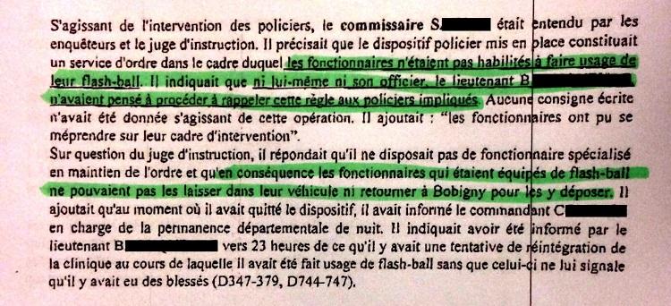 Extrait de l'ordonnance de renvo