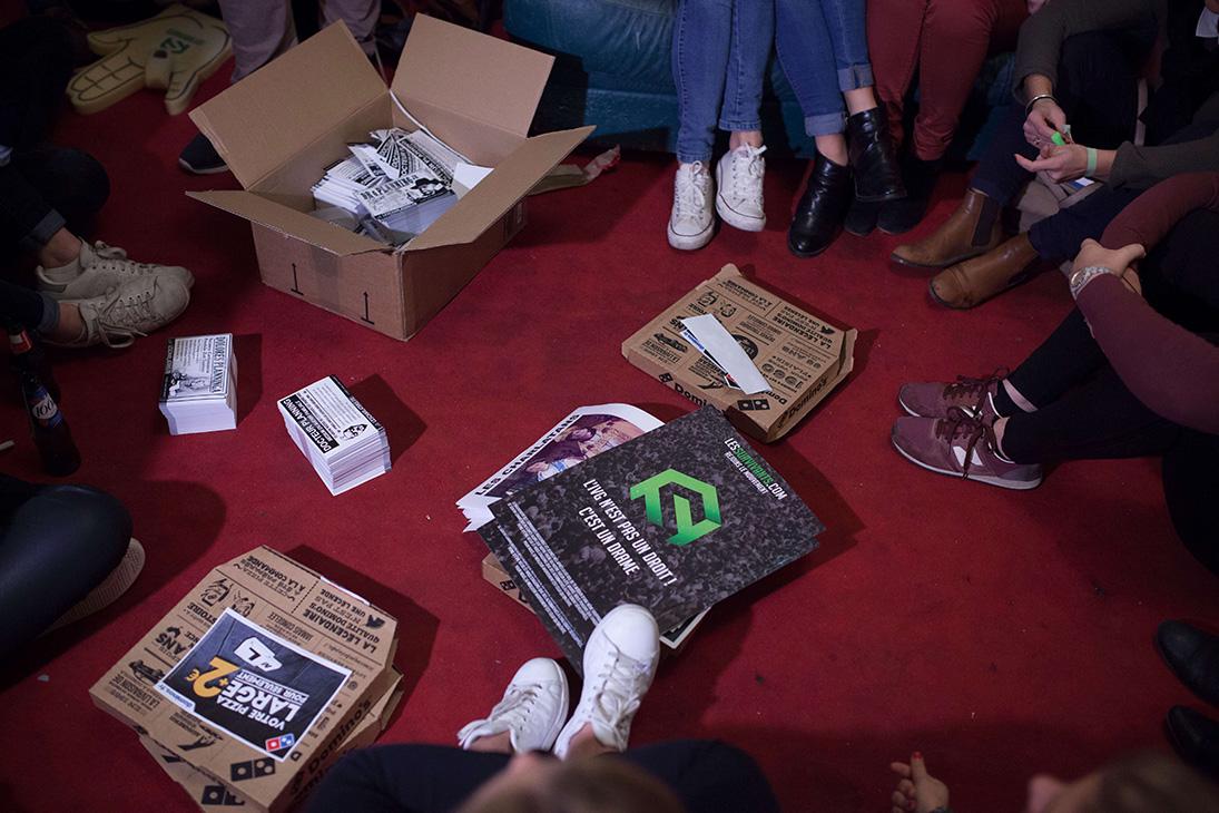 Pizzas et tracts-réacs