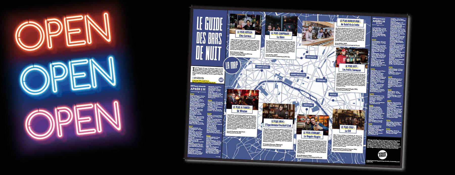 Apéro de lancement du Guide des bars de nuit | 14 décembre