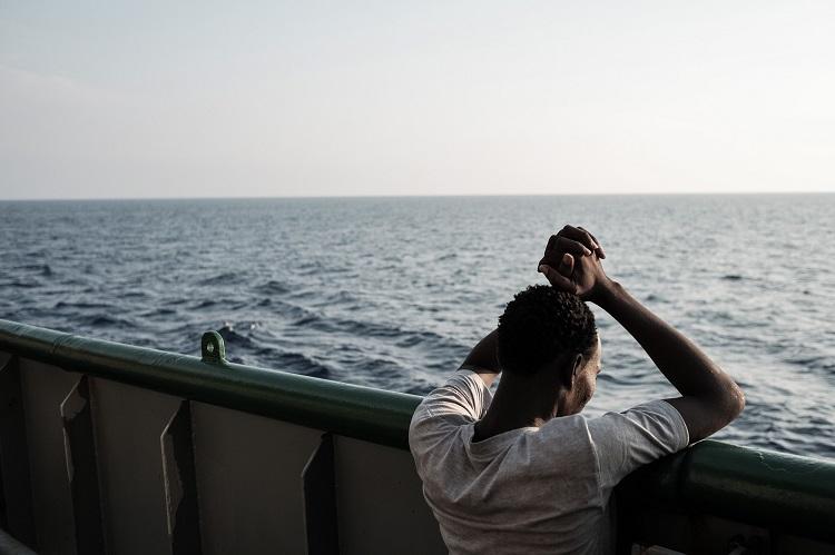 Août 2015 au large des côtes libyennes