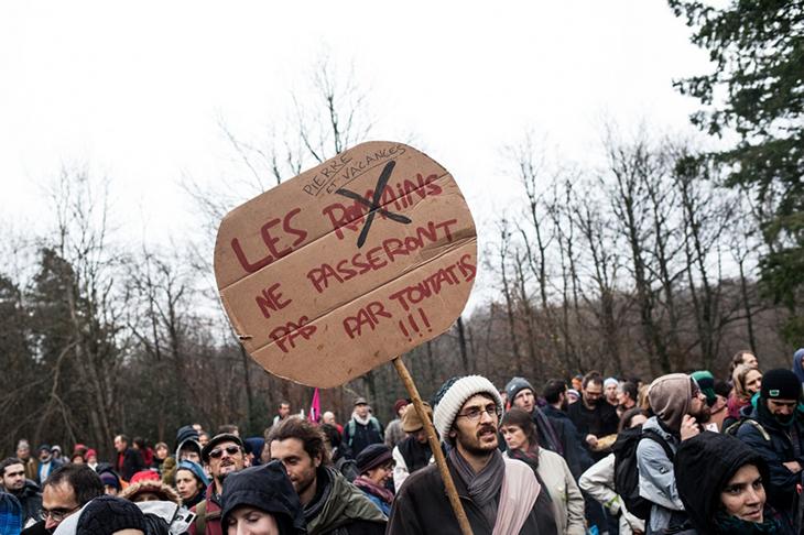 Le Center Parcs de Roybon est loin de faire l'unanimité.