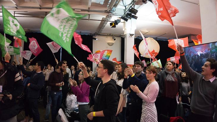 Quand Hamon débarque, c'est la folie à la Bellevillois