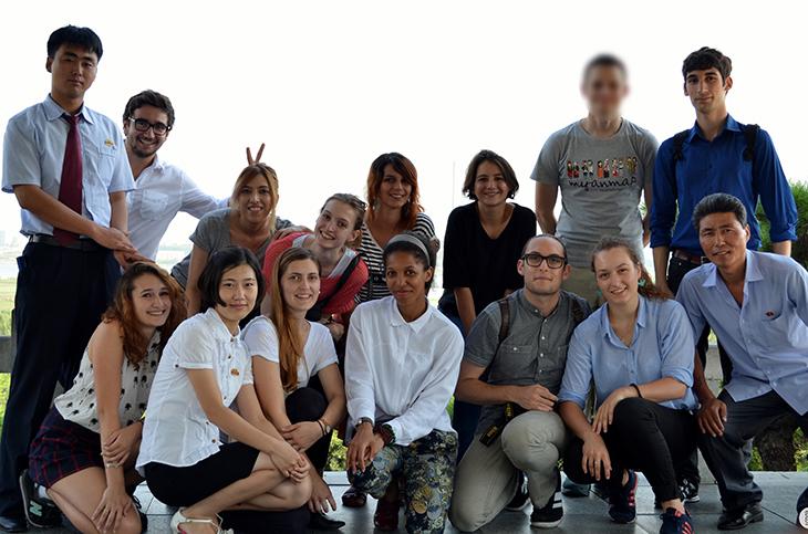 Les 12 étudiants partis en 2016.