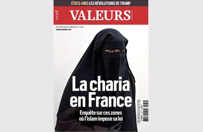 Copié-collé ? La Une de Valeurs Actuelles du 19 janvier 201