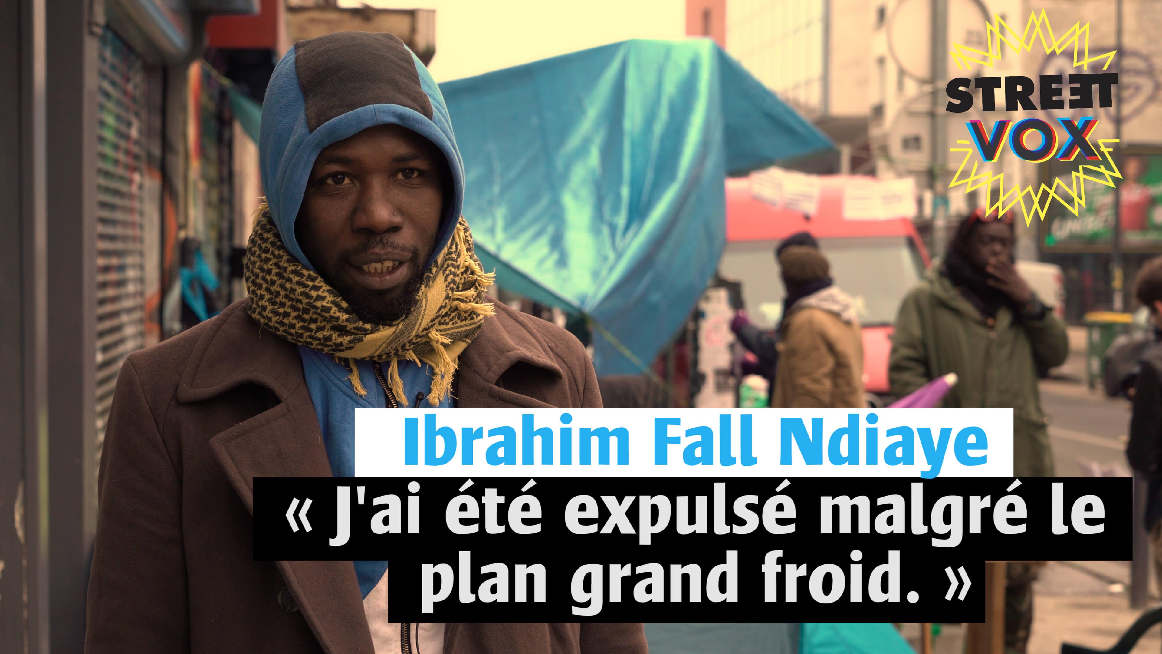 « J'ai été expulsé malgré le plan grand froid »