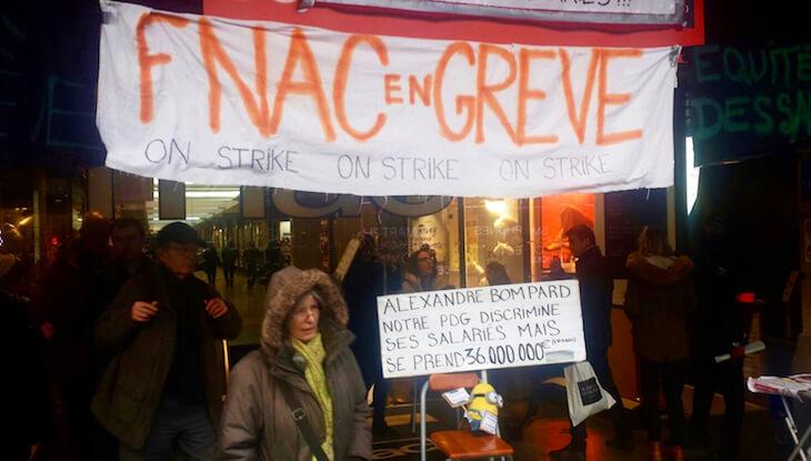 Gros bras et huissiers : Quand la Fnac fait pression sur ses grévistes