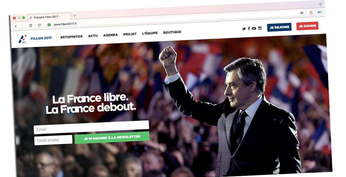 Le site Fillon2017.fr est un gruyère ouvert aux hackers