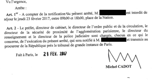 13 personnes interdites de participer à la manif lycéenne pour Théo