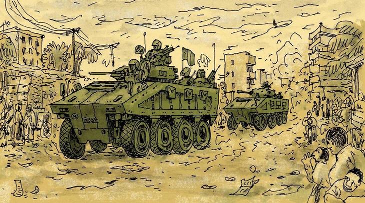 La balle est partie toute seule..