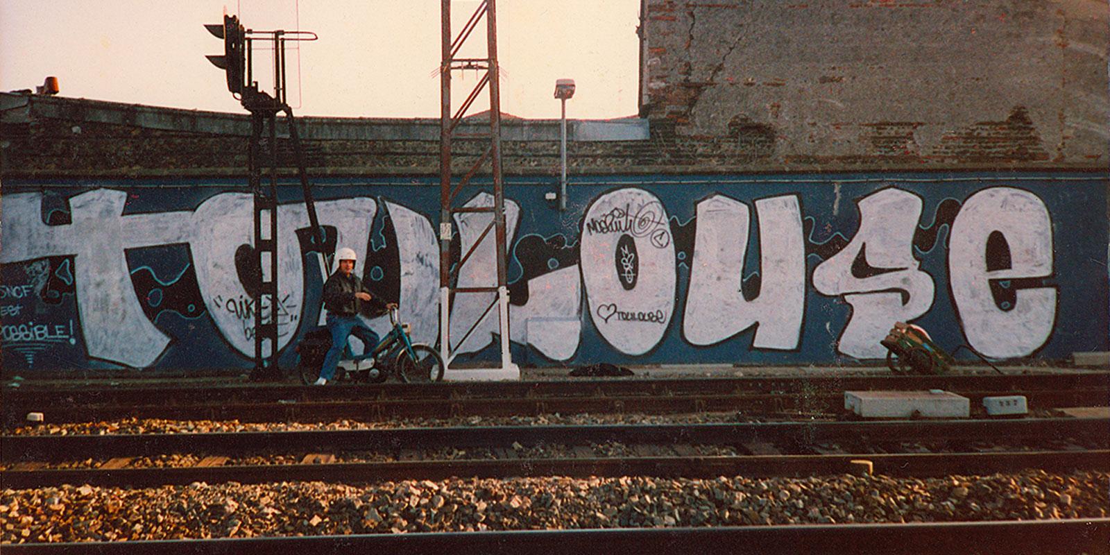 L'âge d'or du graffiti toulousain en photo 