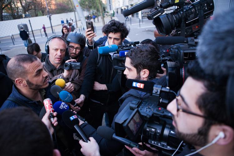 Pas très serein le syndicaliste