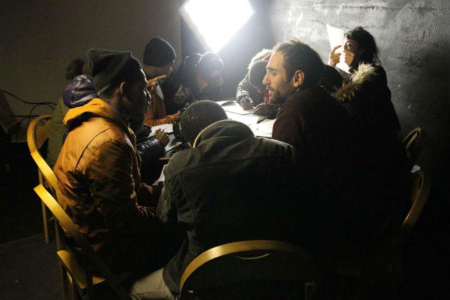 Des cours de français étaient organisés pour les jeune