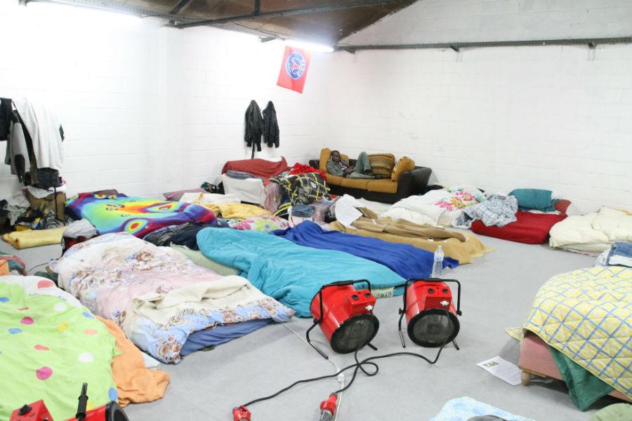 Le dortoir de L'Amour pouvait accueillir une vingtaine de jeune