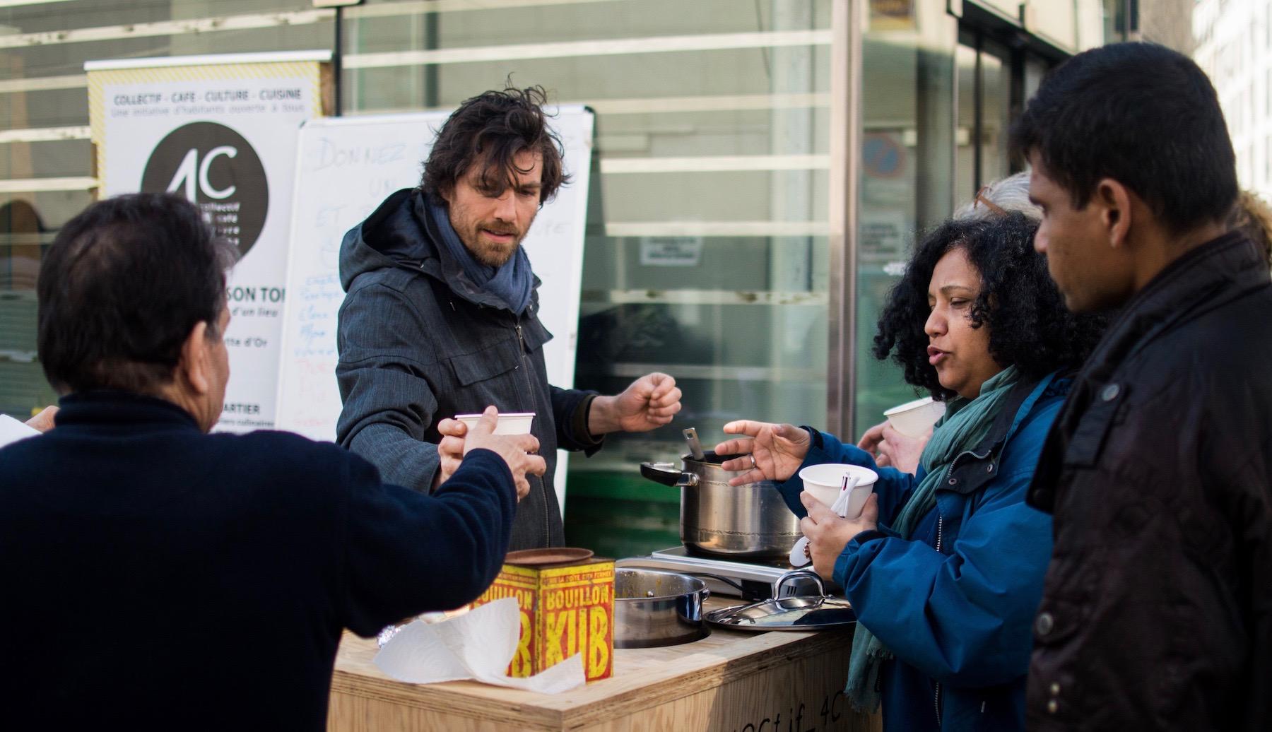 A la Goutte d’Or, une asso rêve de créer un café-restau participatif