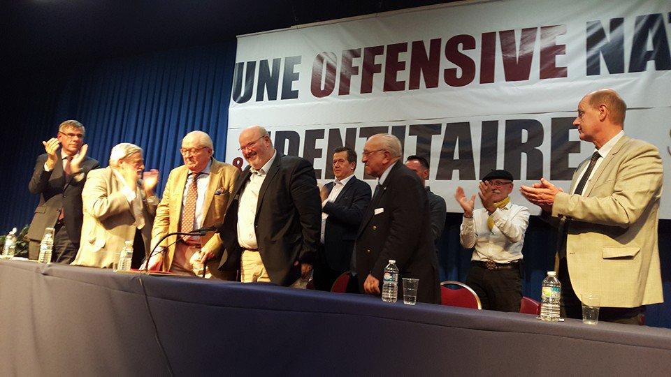 Carl Lang, Jean-Marie Le Pen au congrès de Synthèse National