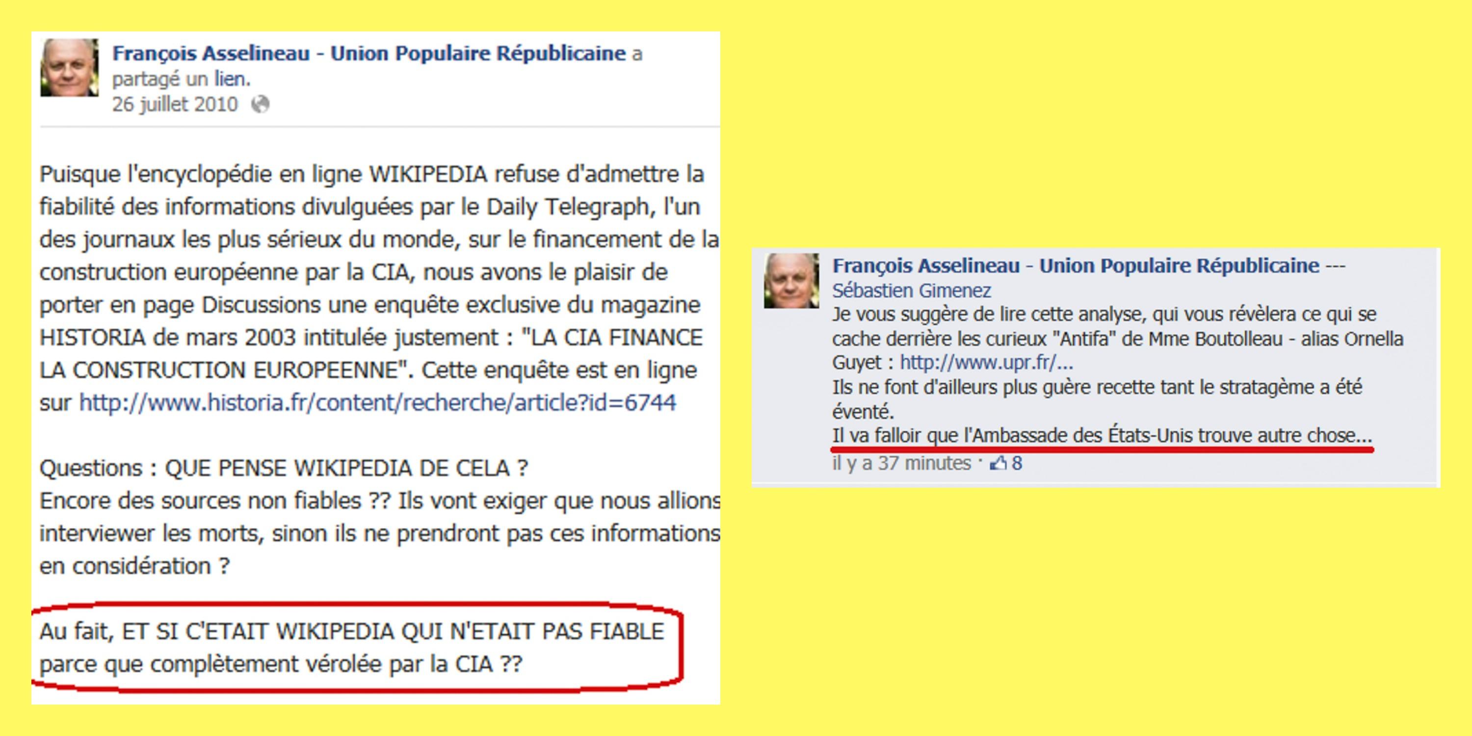 La main des USA... partou