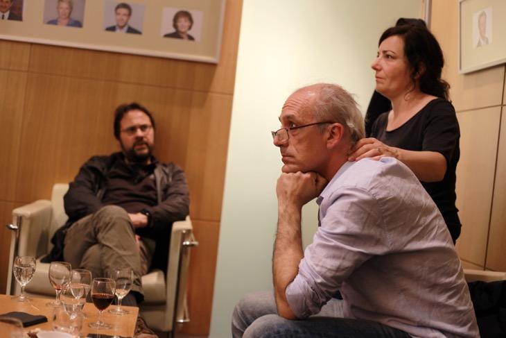 Patience à France 2 avec Béa, sa compagne.