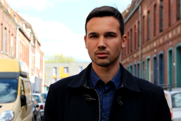 Paul, 25 ans et leader de la France Insoumise de Roubaix