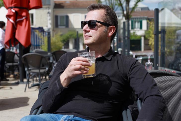 Frédéric Gozlan, tromboniste, "bosse à droite à gauche" et a voté Macron.