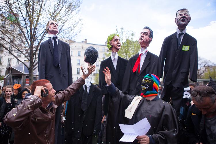 Le carnaval de Génération Ingouvernable