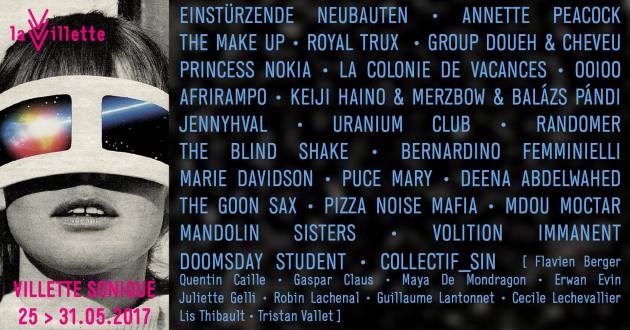 Villette Sonique - Du 25 au 31 mai 2017