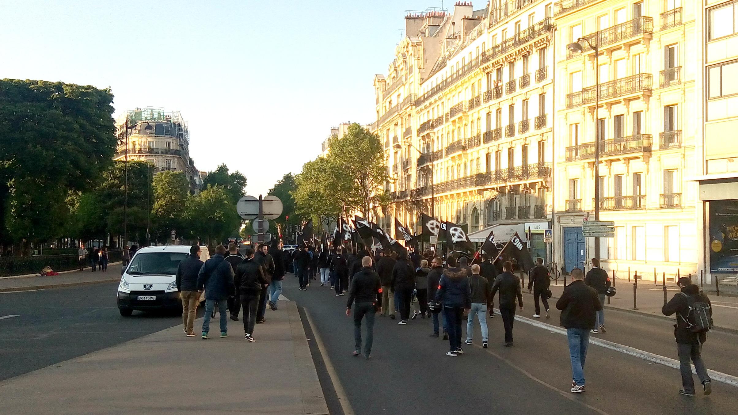 Le GUD défile dans Paris